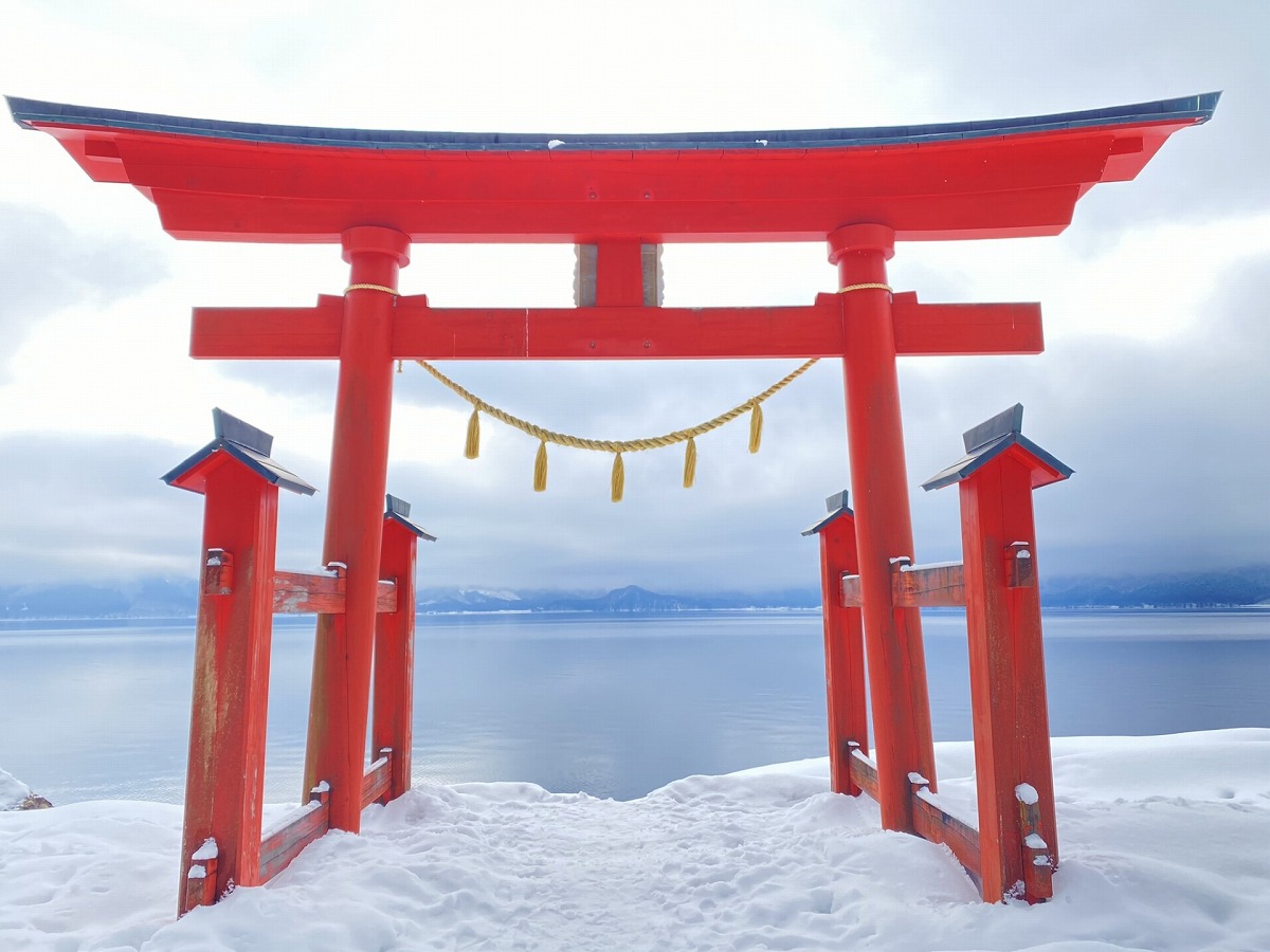 御座石神社 鳥居