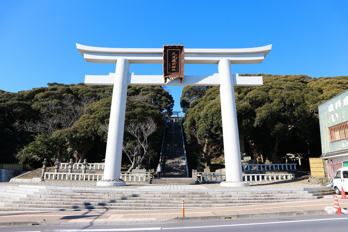 大洗磯前神社 二の鳥居