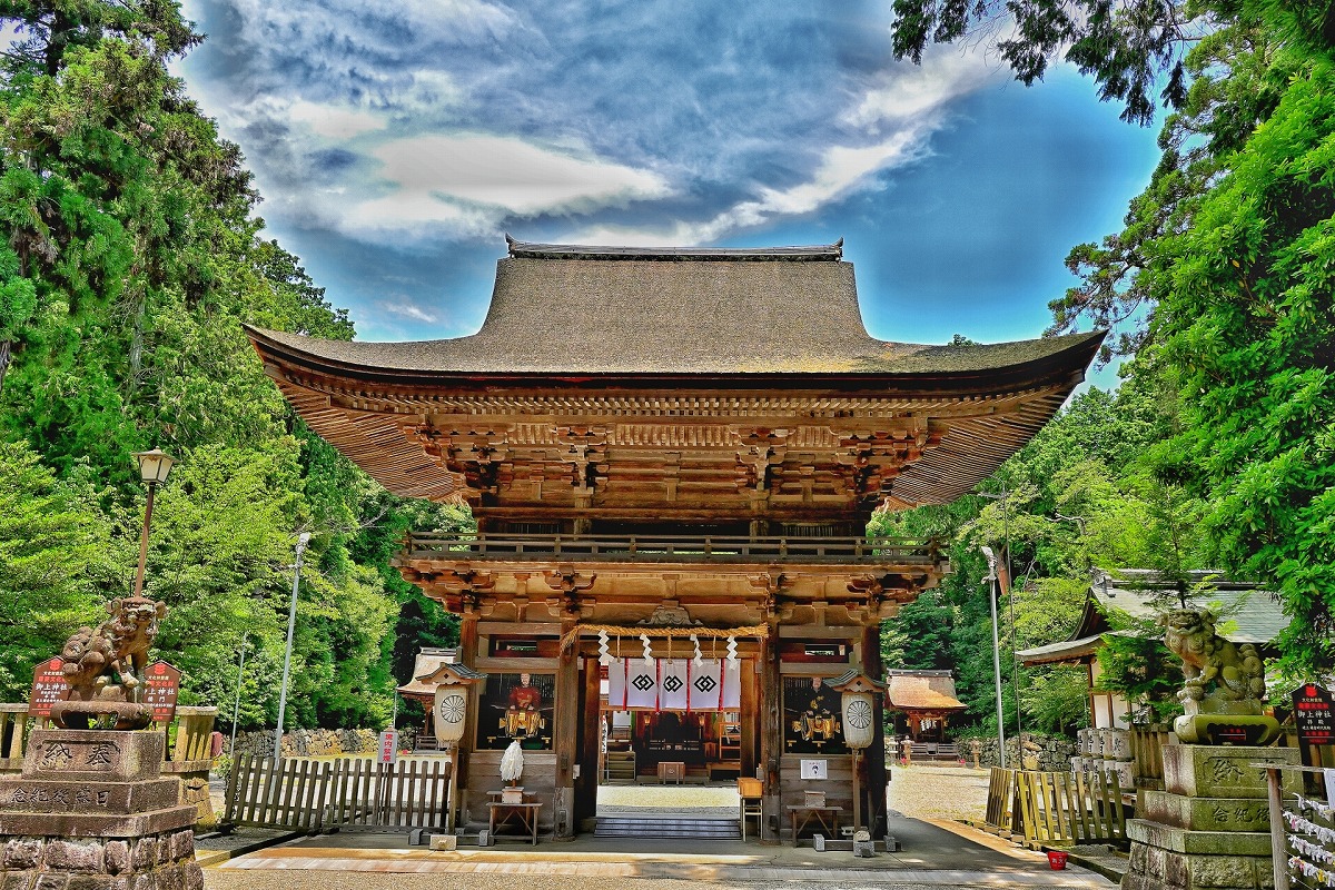 御上神社 楼門