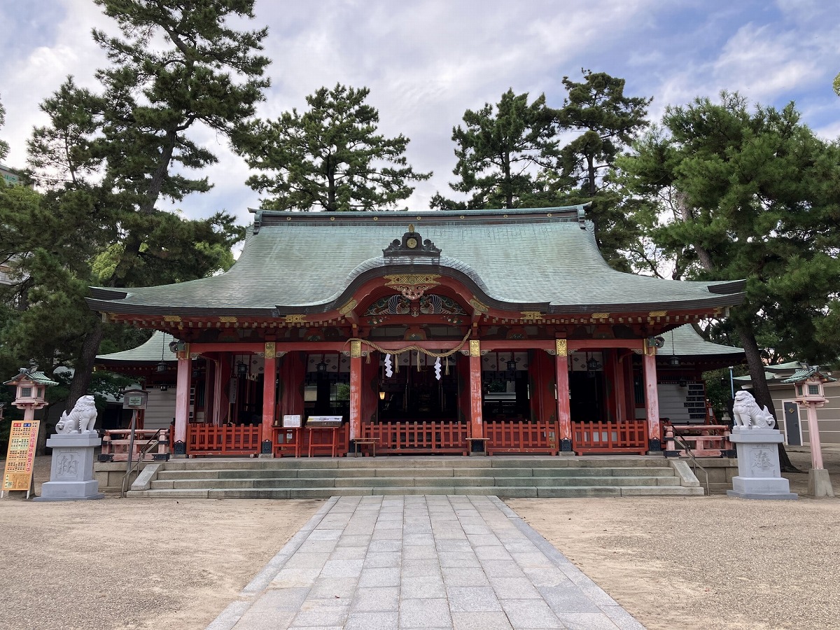 長田神社 拝殿