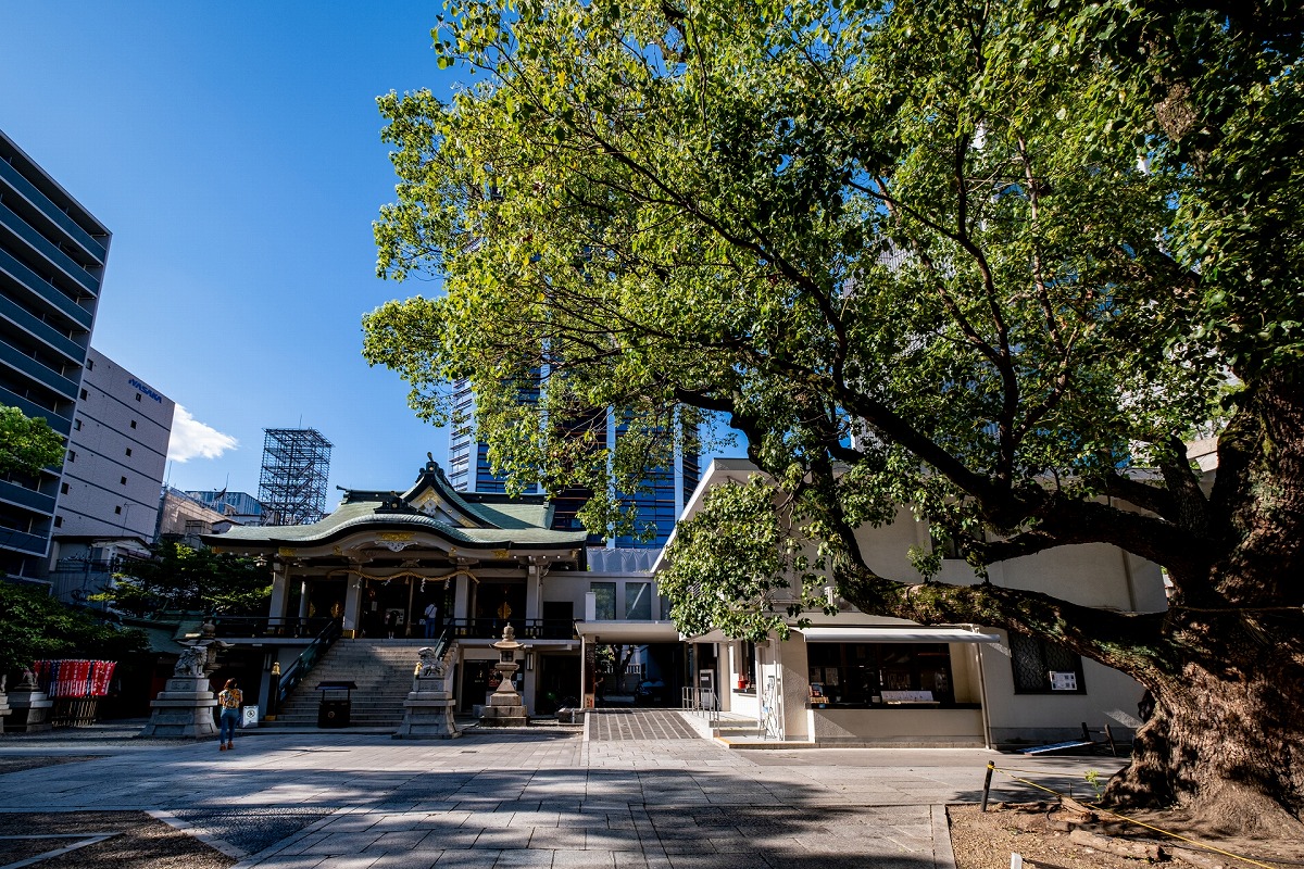 難波神社 拝殿