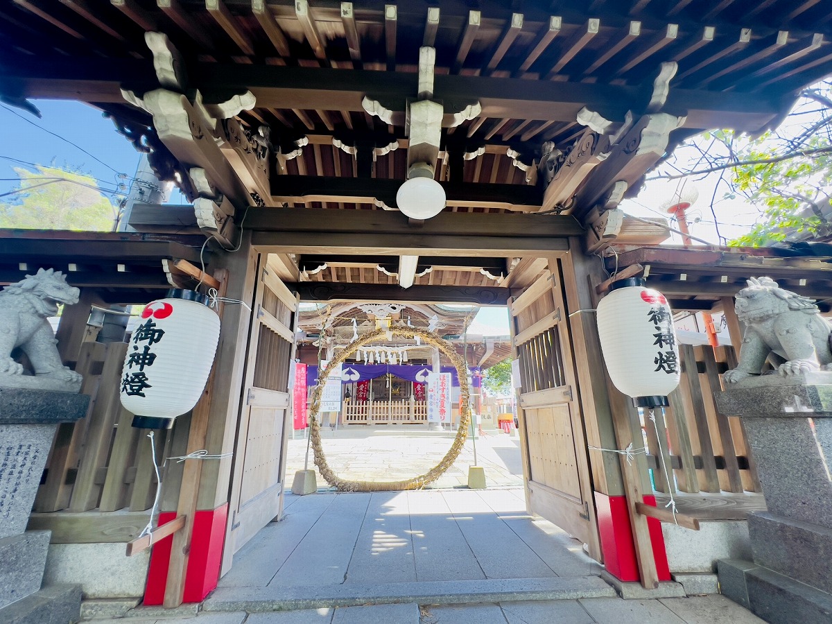 鷲尾愛宕神社 神門