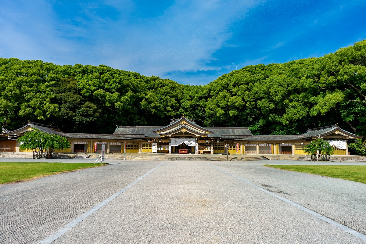 福岡縣護國神社 社殿