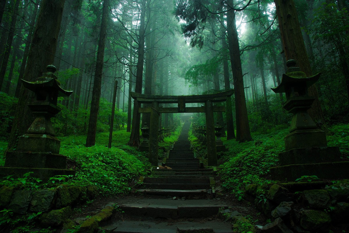 上色見熊野座神社 鳥居