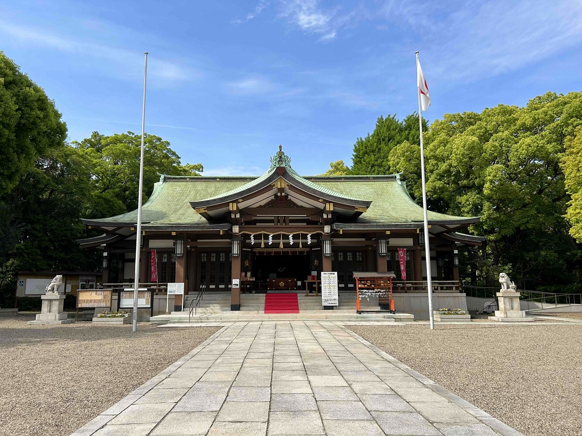 大阪護國神社 拝殿