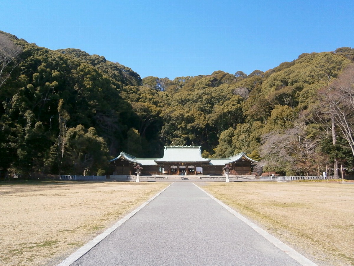 靜岡縣護國神社 拝殿