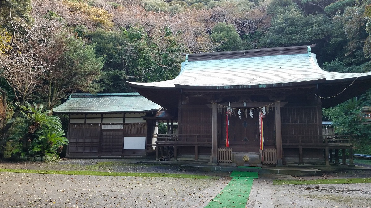 洲崎神社 拝殿