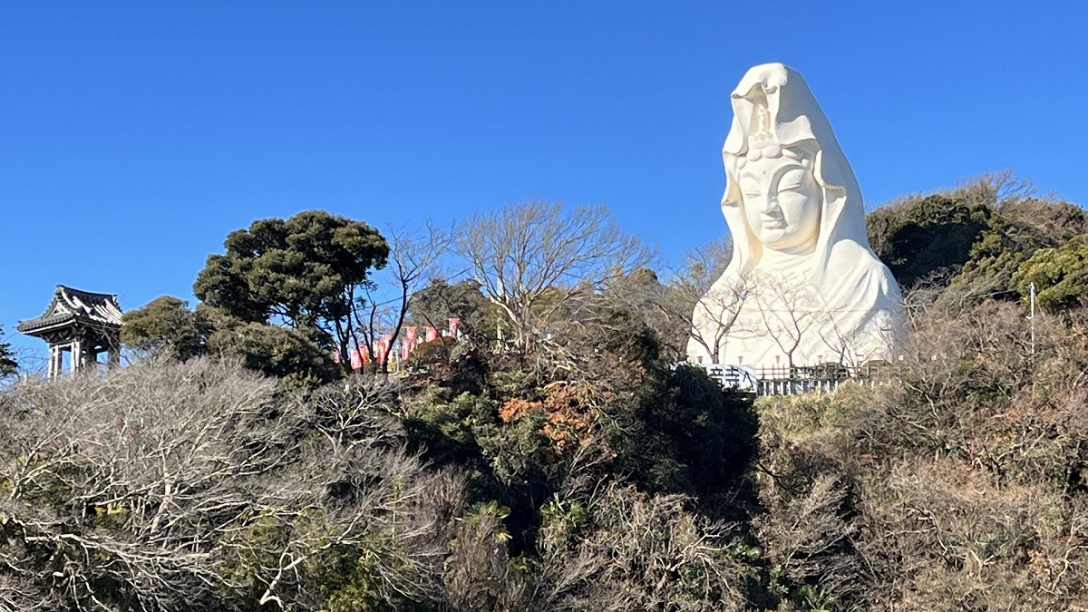 大船観音寺 白衣観音像