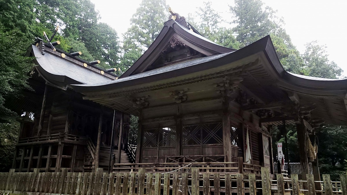 粟鹿神社 社殿