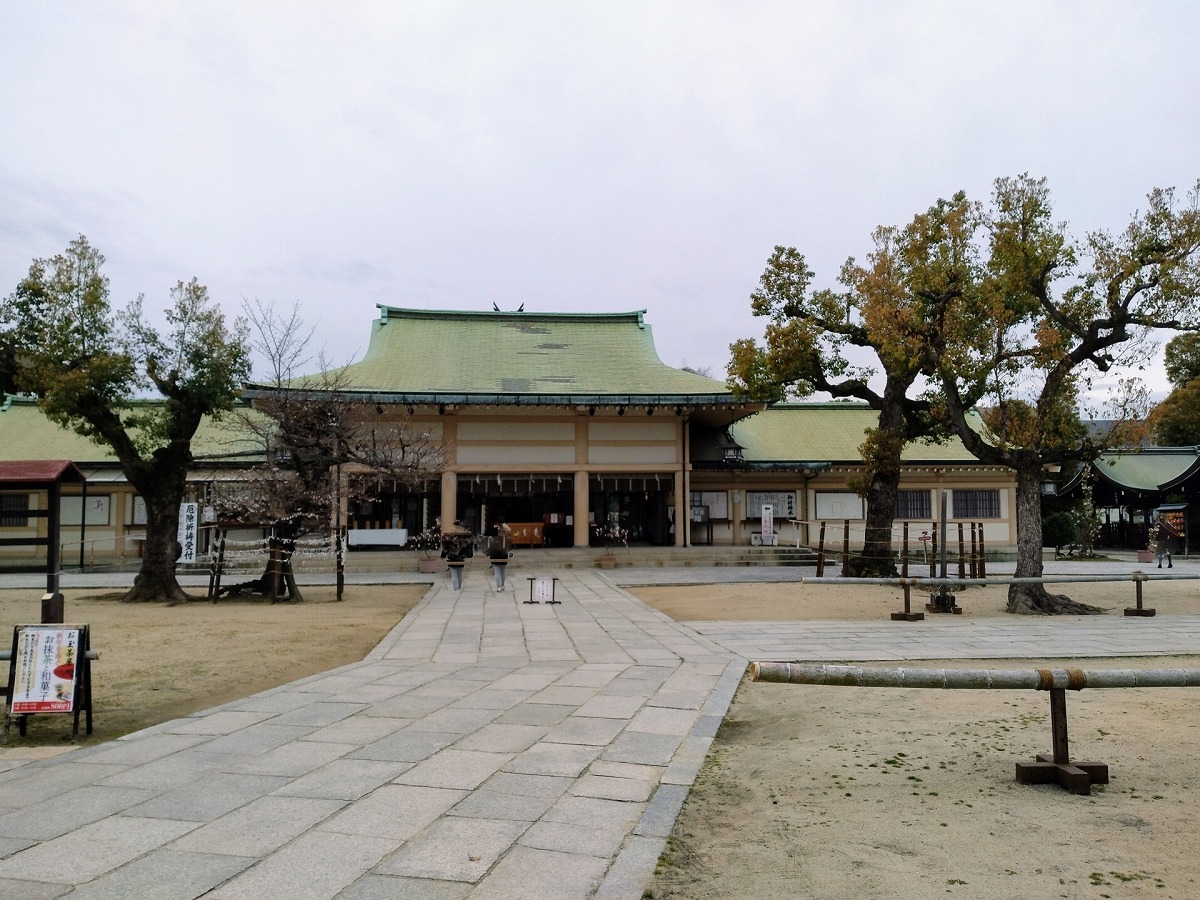 生国魂神社 拝殿