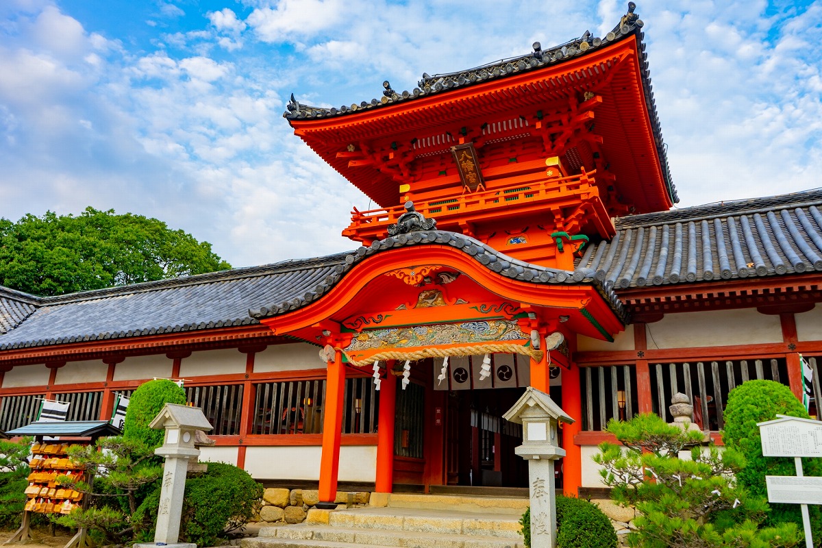 伊佐爾波神社 楼門