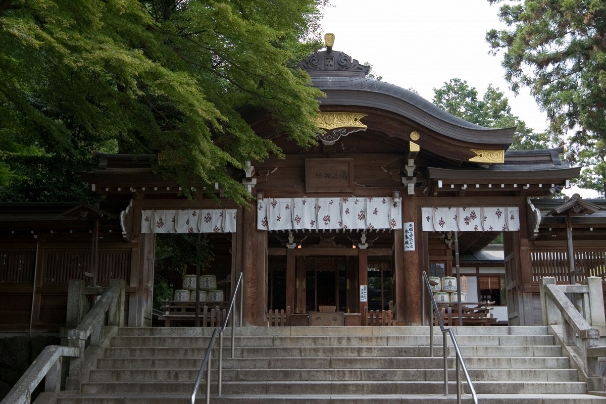 高麗神社 拝殿