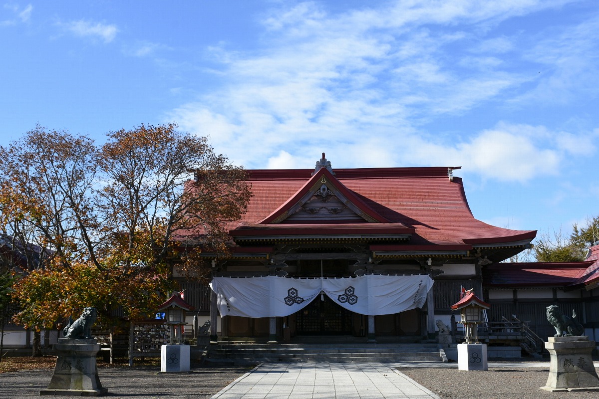 釧路厳島神社 拝殿