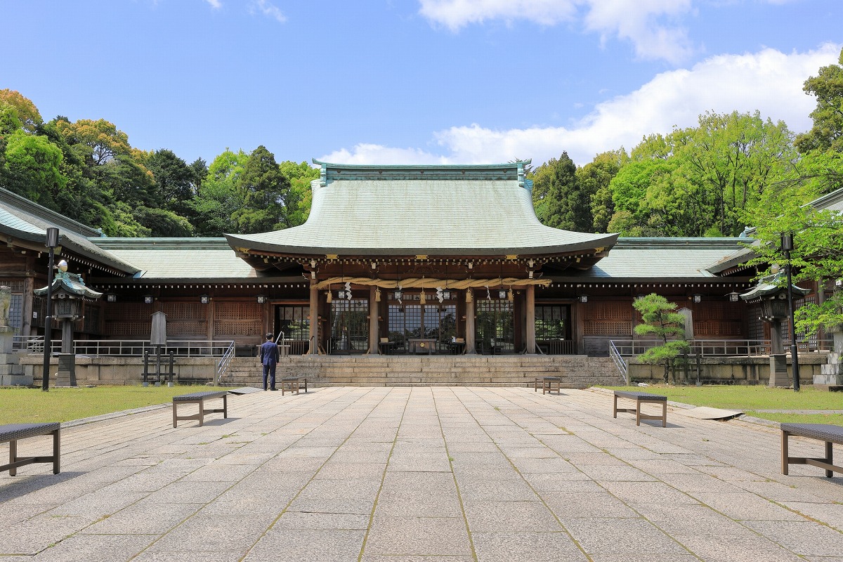 大分縣護國神社 拝殿