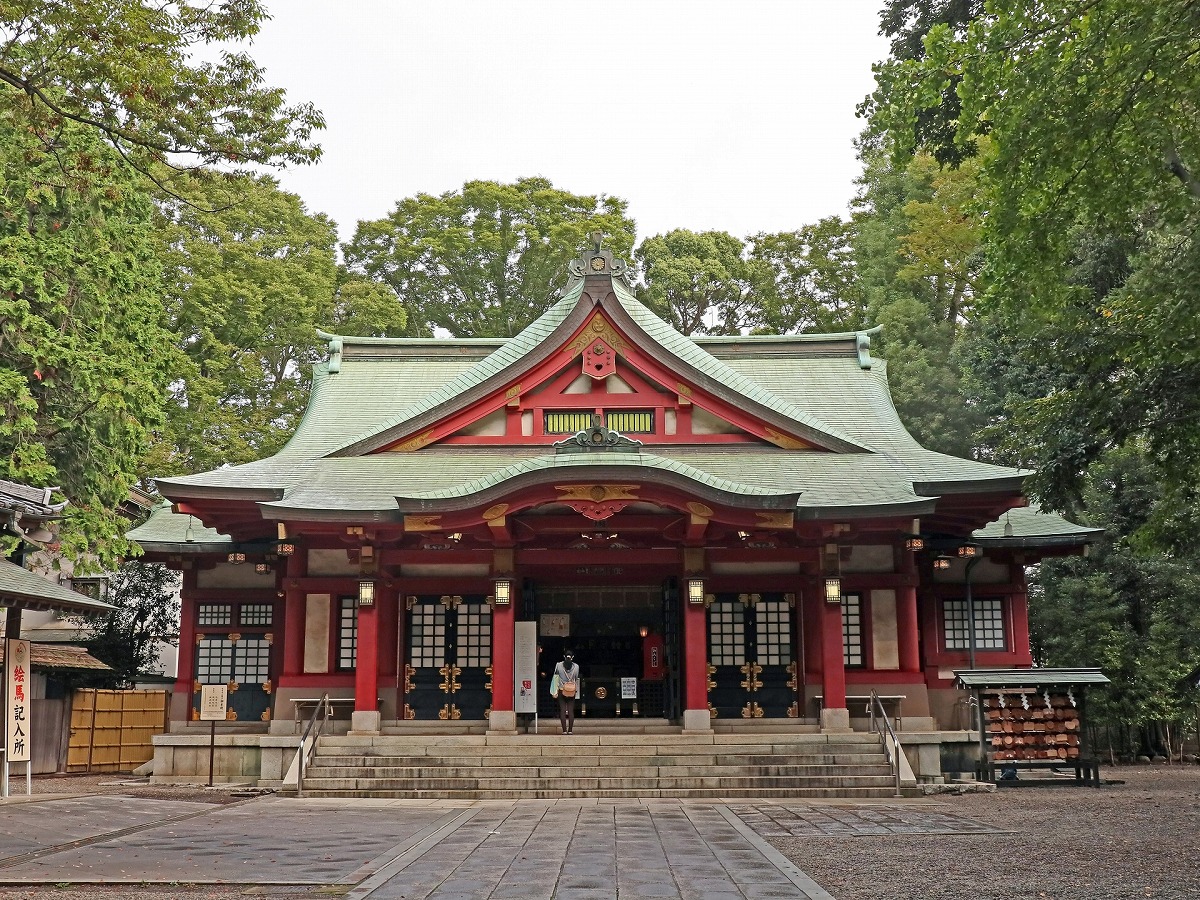 世田谷八幡宮 拝殿