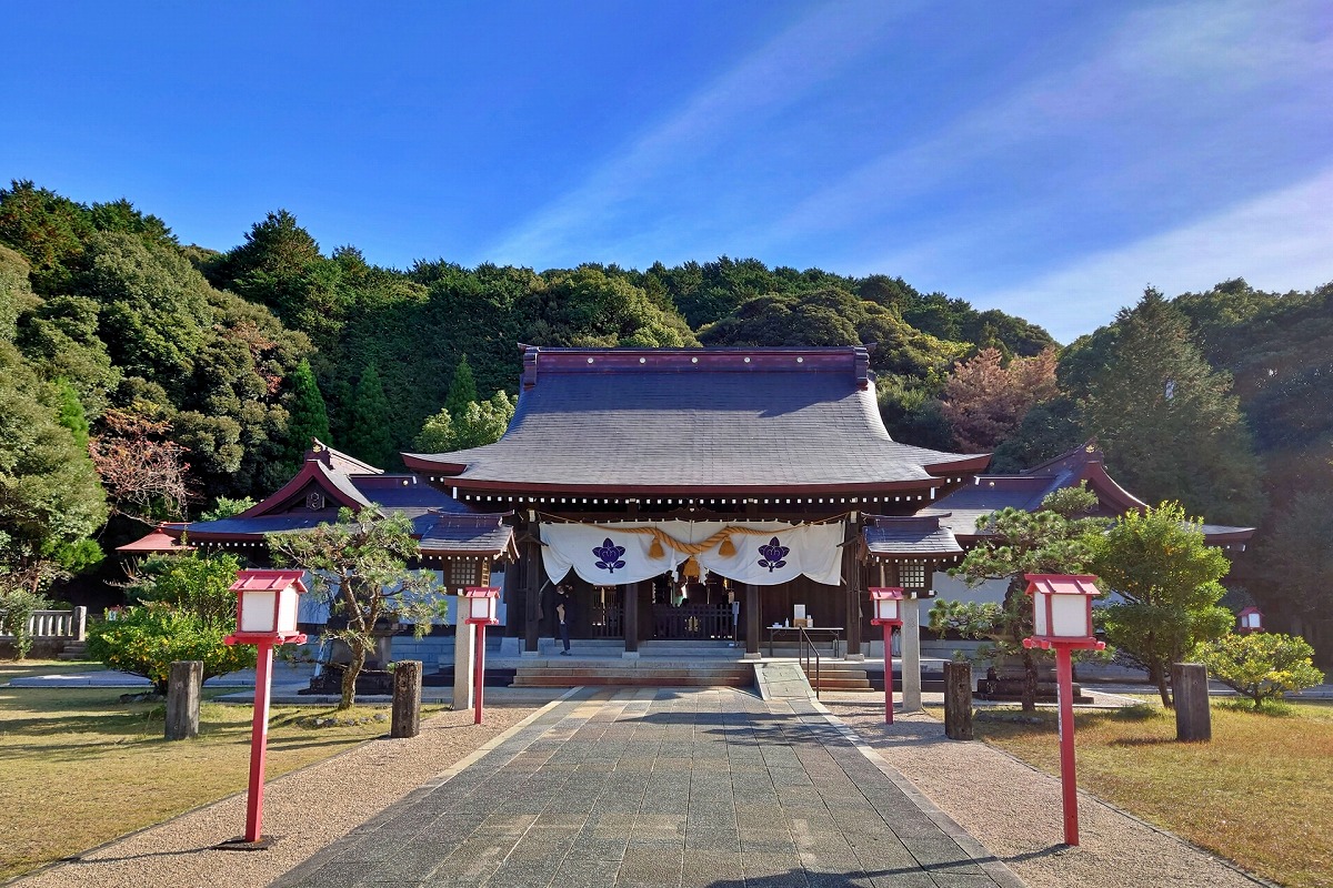 橘神社 拝殿