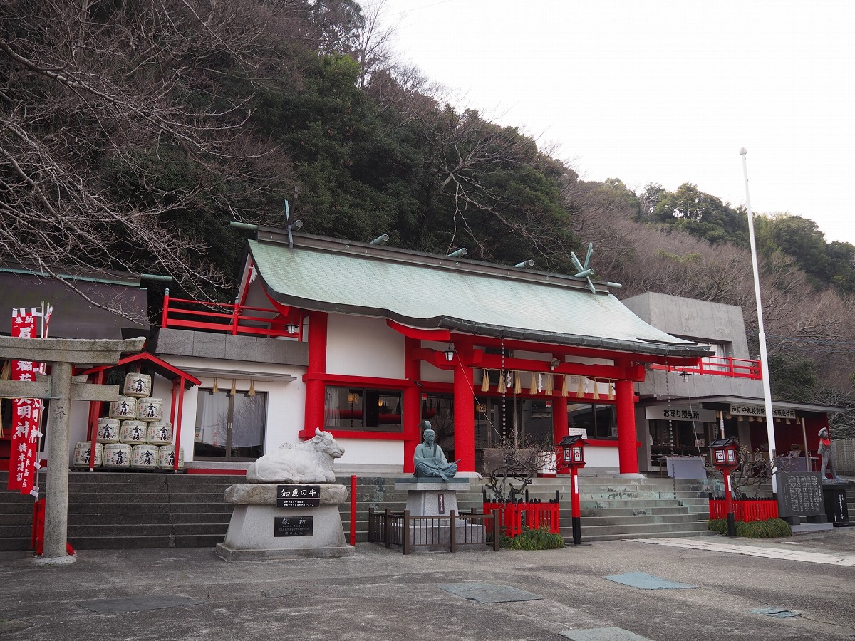 徳島眉山天神社 拝殿