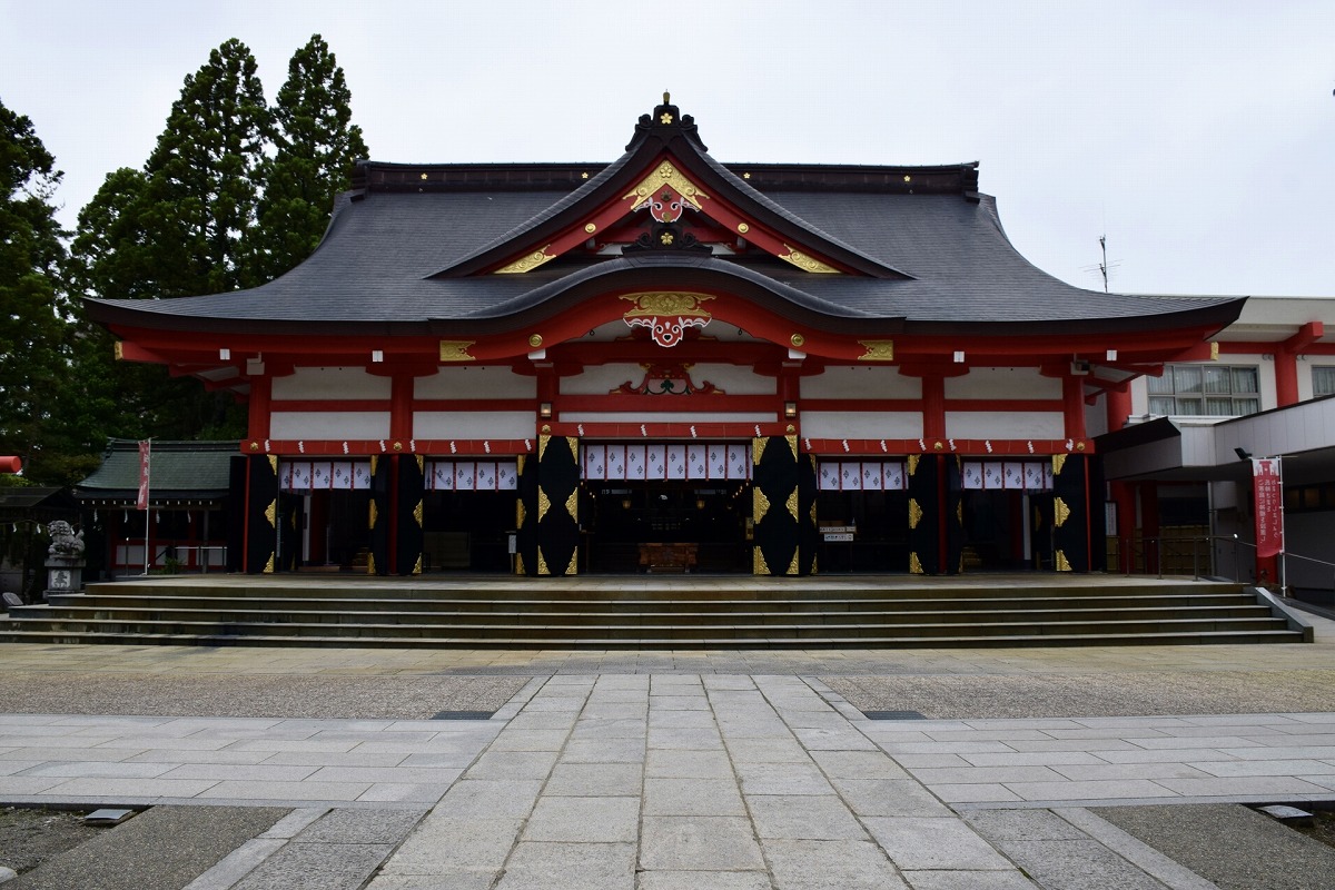 富山日枝神社 拝殿