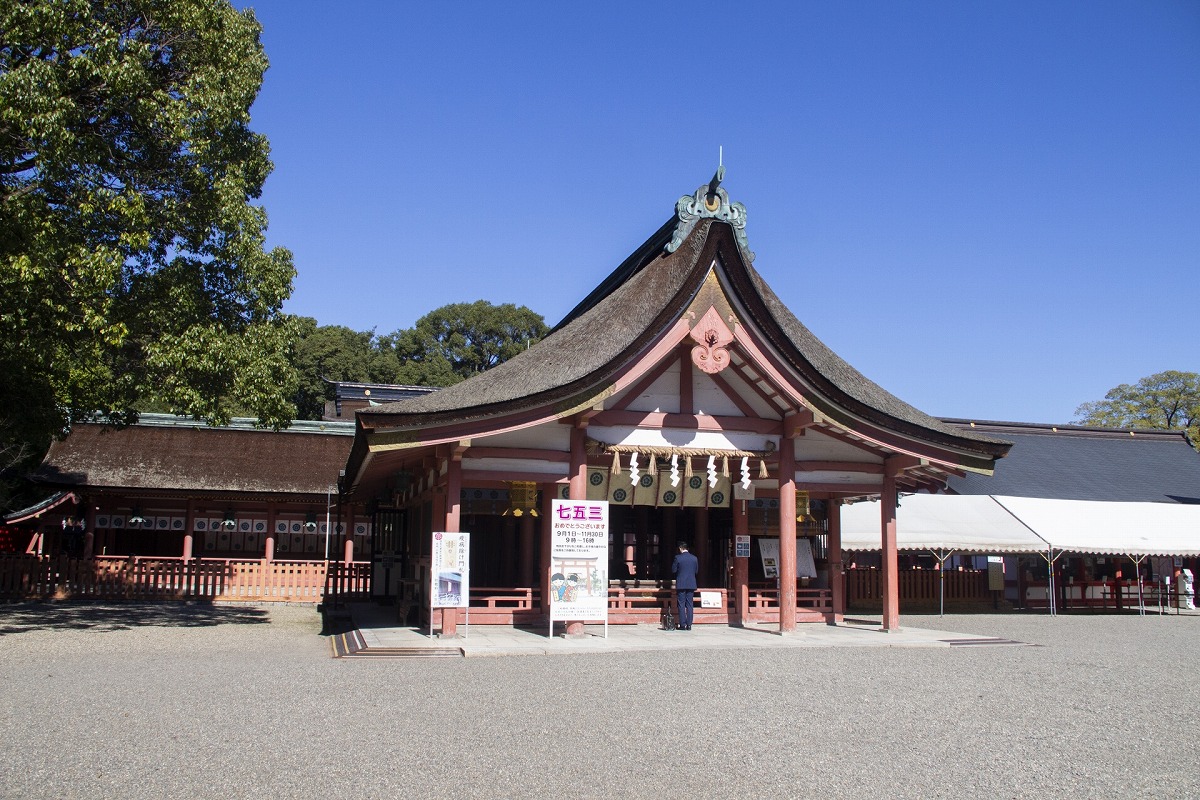 津島神社 拝殿