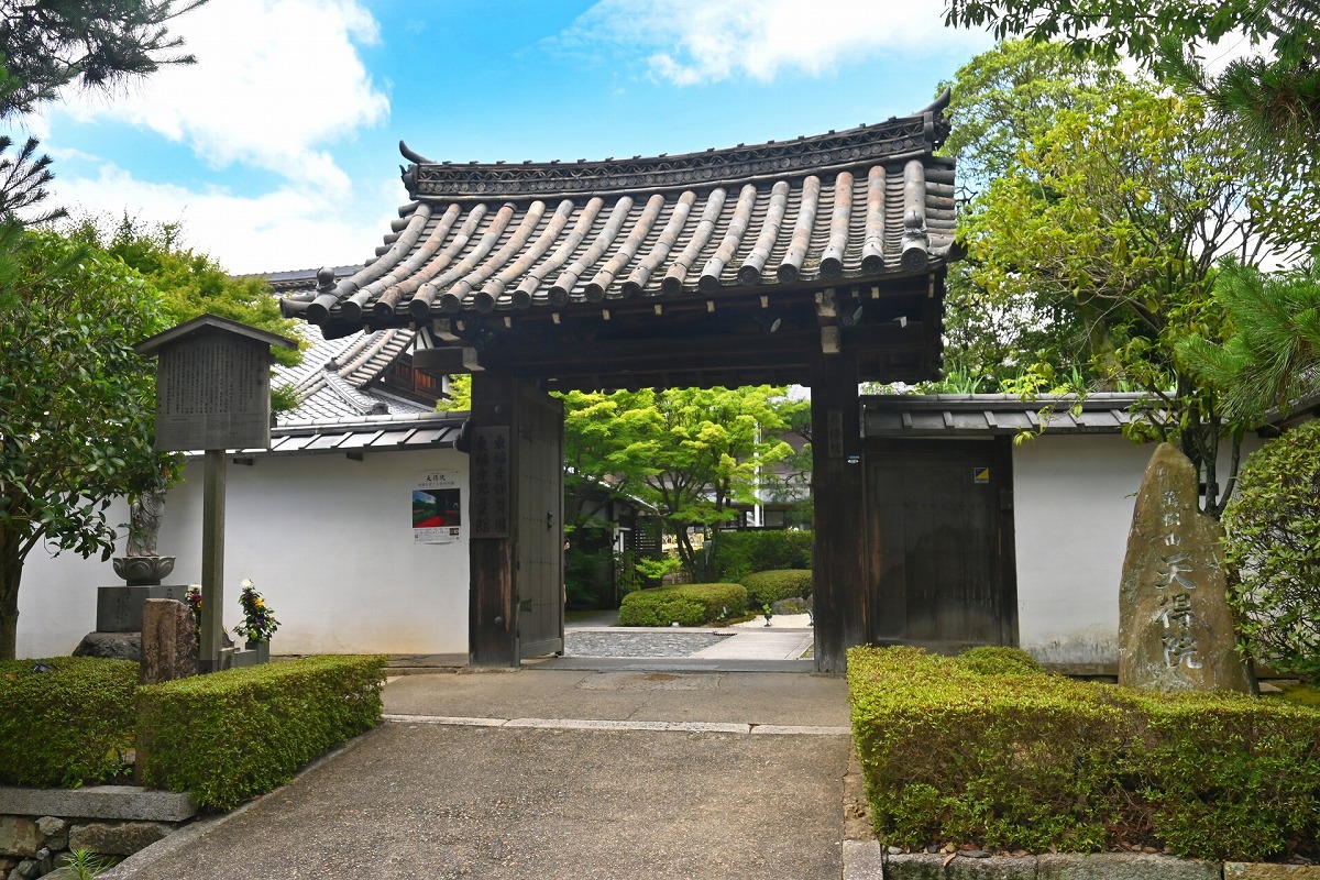 東福寺 天得院の山門