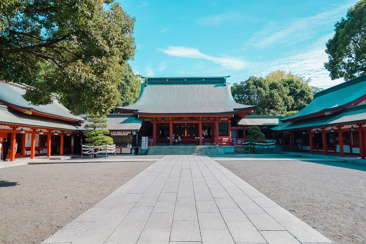 藤崎八旛宮 拝殿