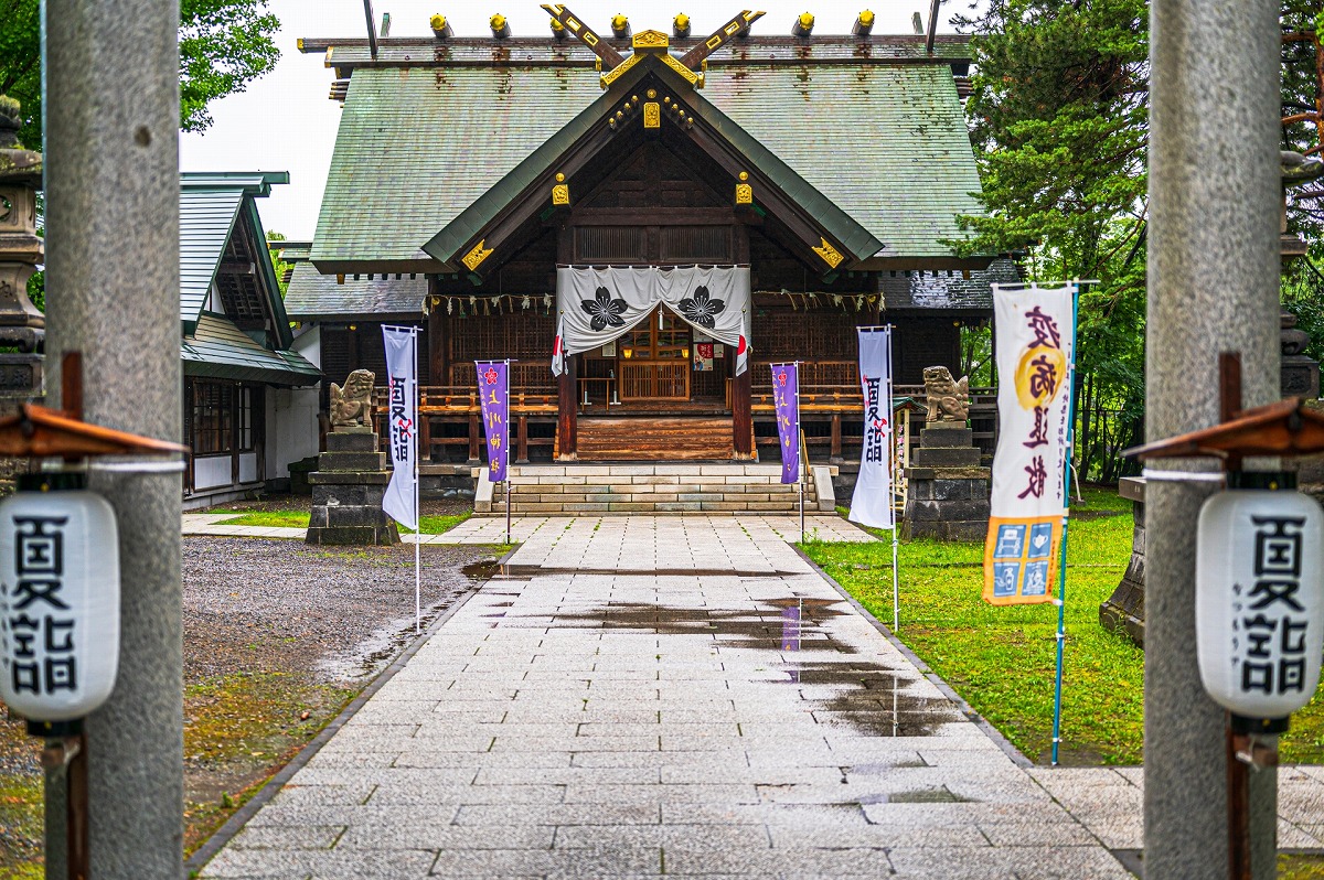 上川神社 拝殿