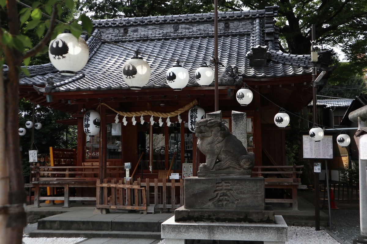川越熊野神社 拝殿