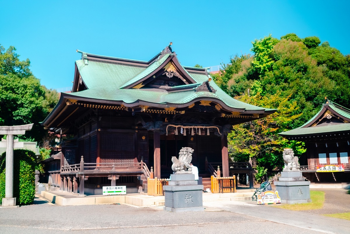 赤羽八幡神社 拝殿