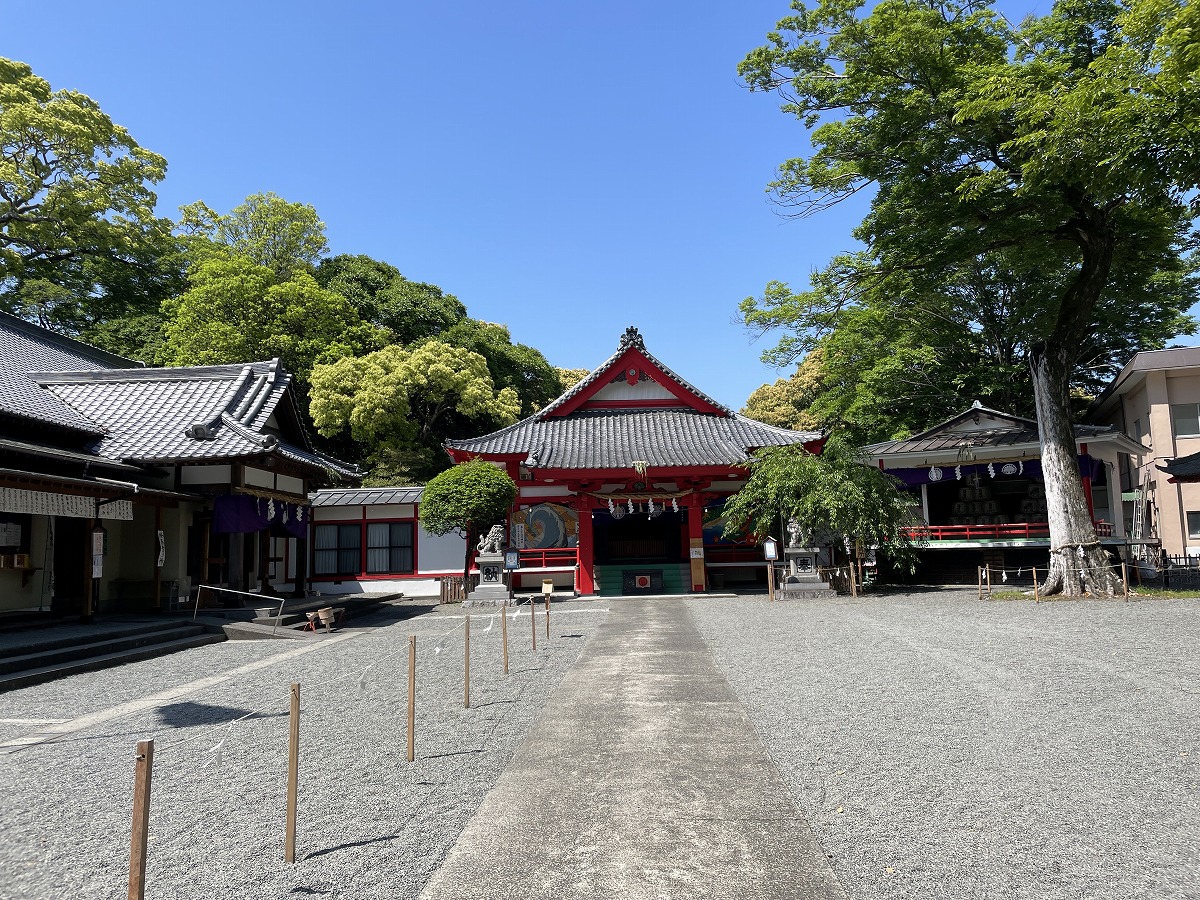 米之宮浅間神社　拝殿