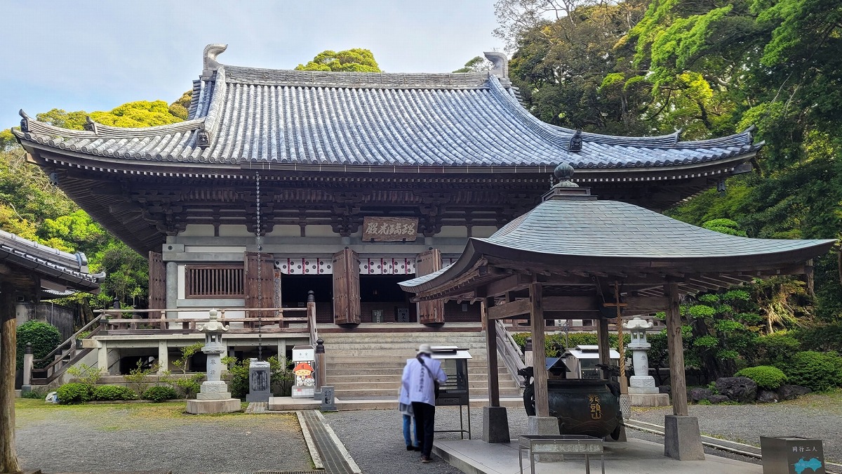 四国八十八箇所霊場 第二十六番札所 龍頭山 金剛頂寺　本堂