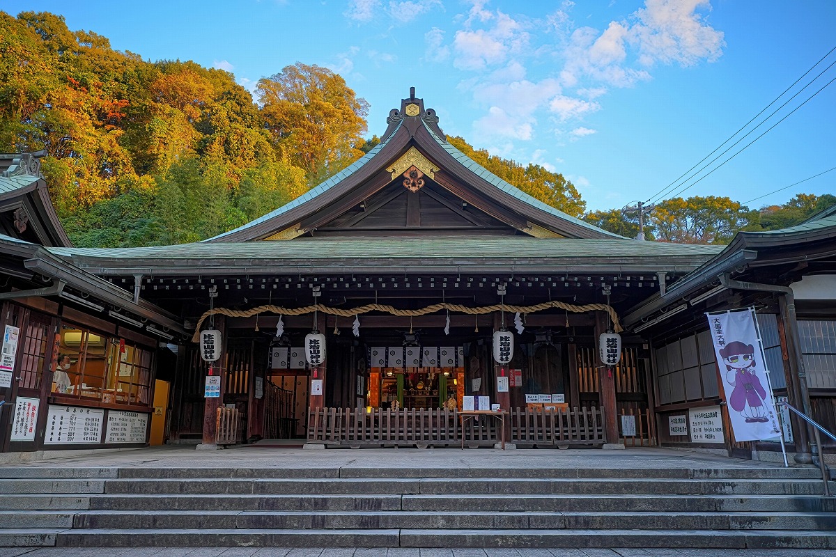 比治山神社 拝殿