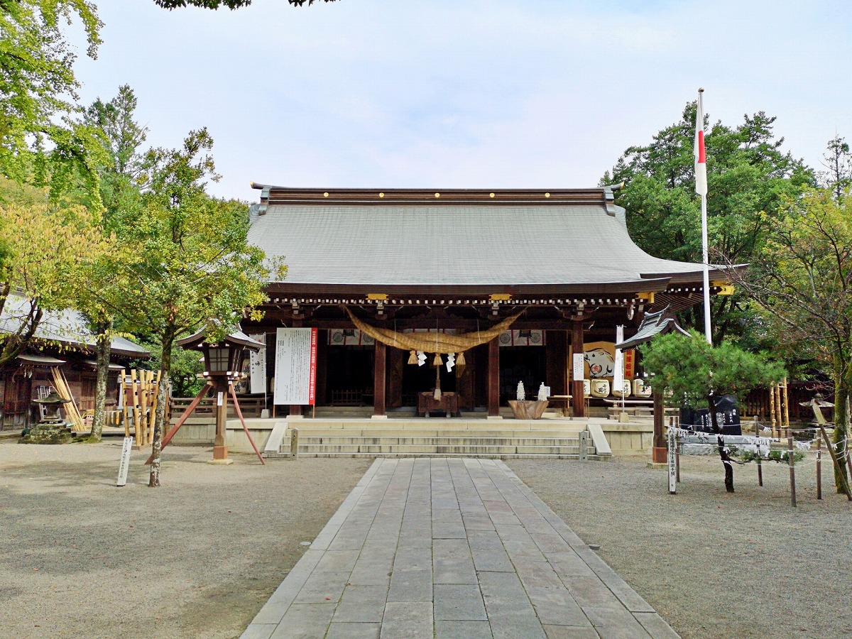 菊池神社 拝殿