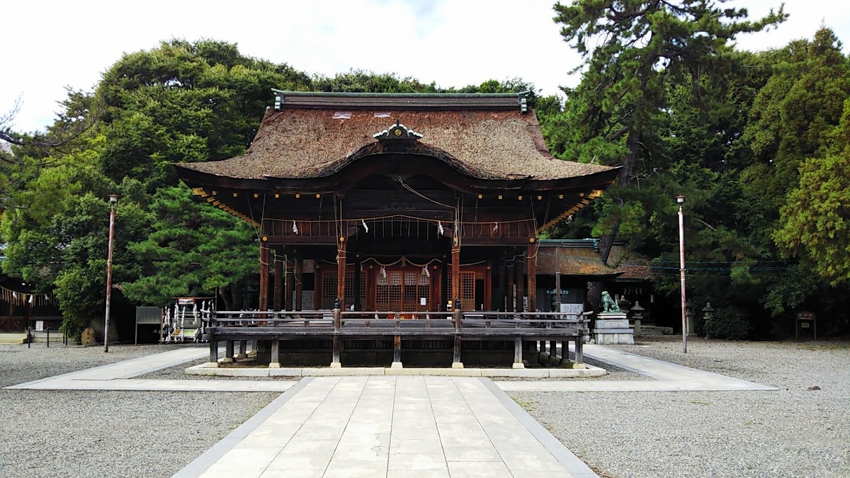 長浜八幡宮 拝殿