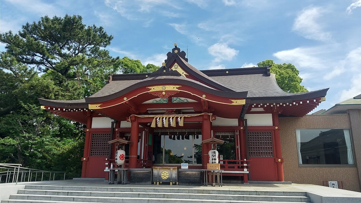 稲毛浅間神社 拝殿