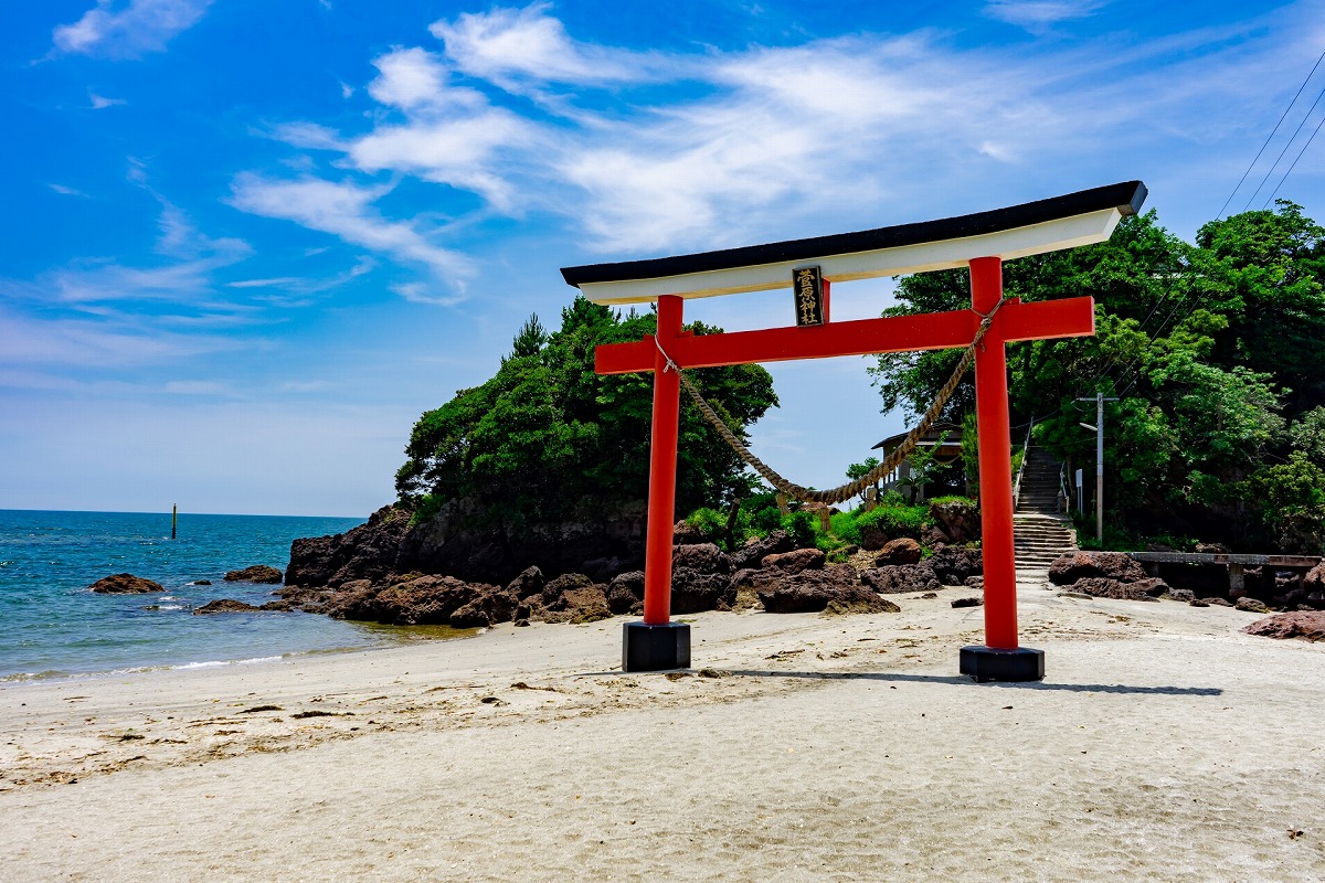 荒平天神 鳥居