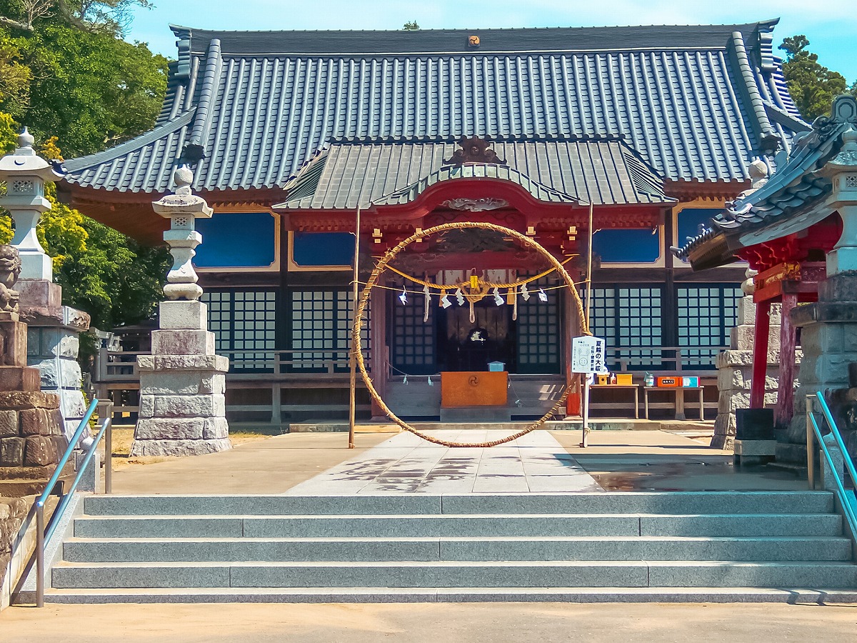 白子神社 拝殿