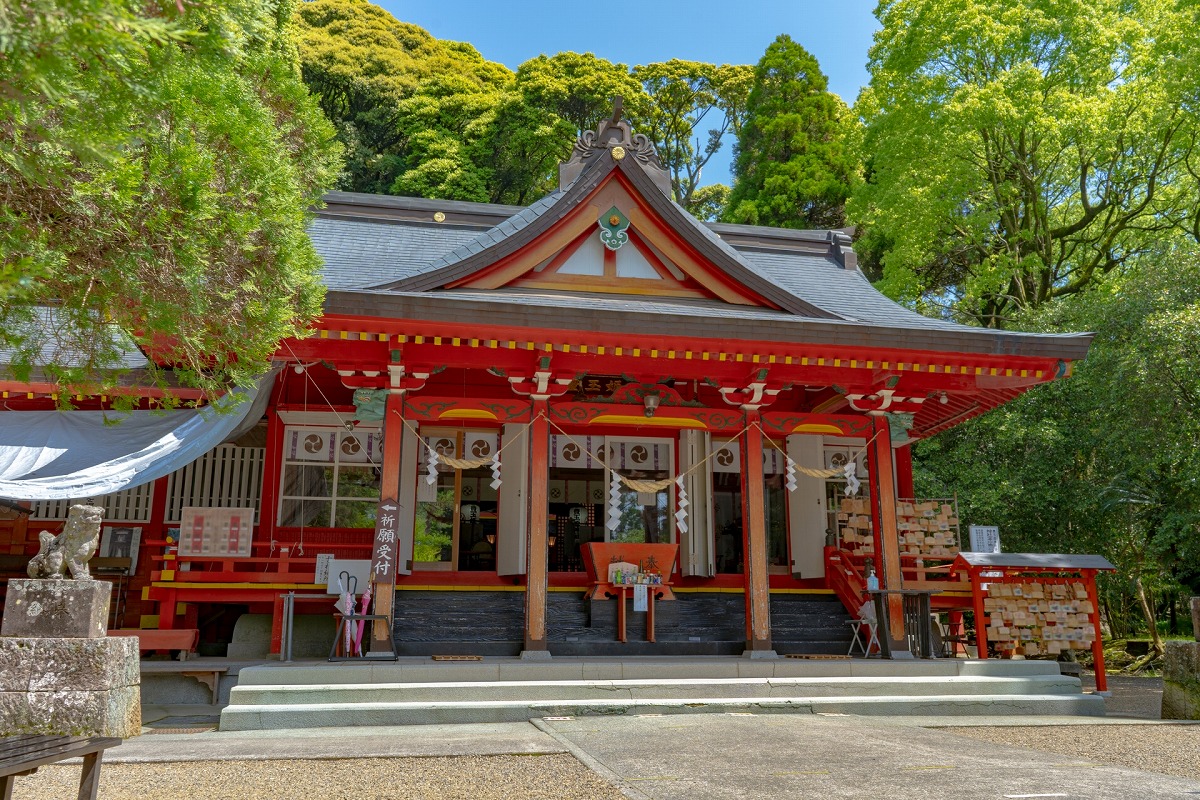 豊玉姫神社 拝殿