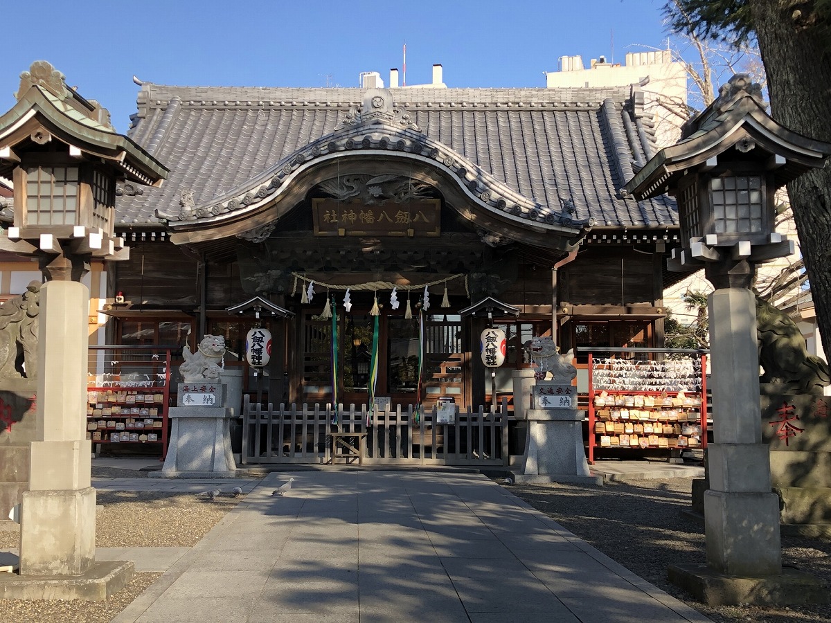 八剱八幡神社 拝殿