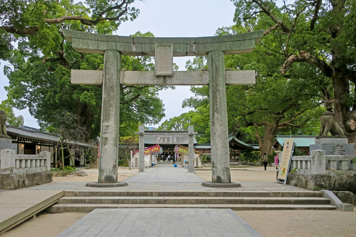 宇美八幡宮 昭和の鳥居