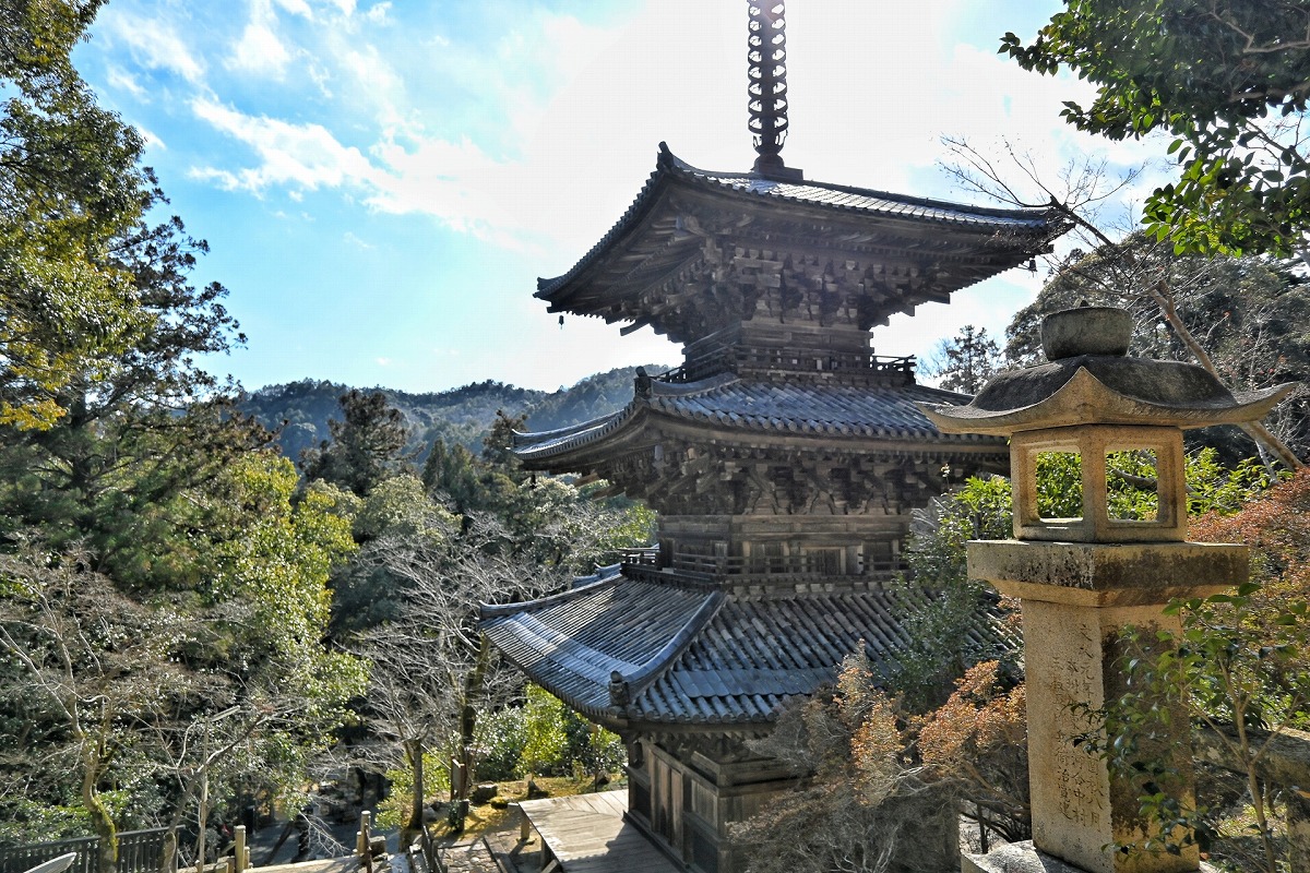 法華山 一乗寺　三重塔