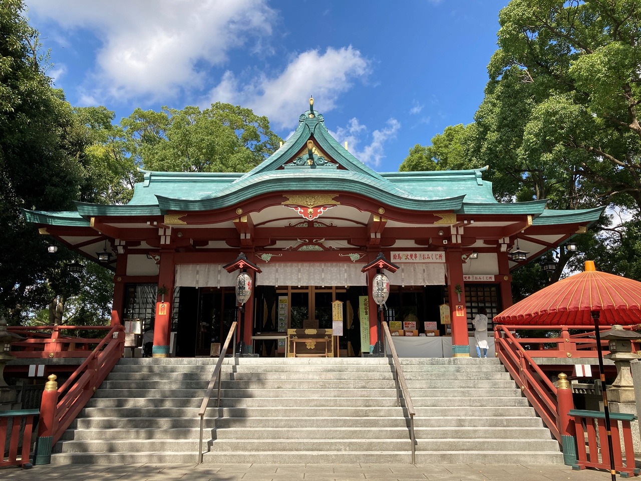 多摩川浅間神社 拝殿