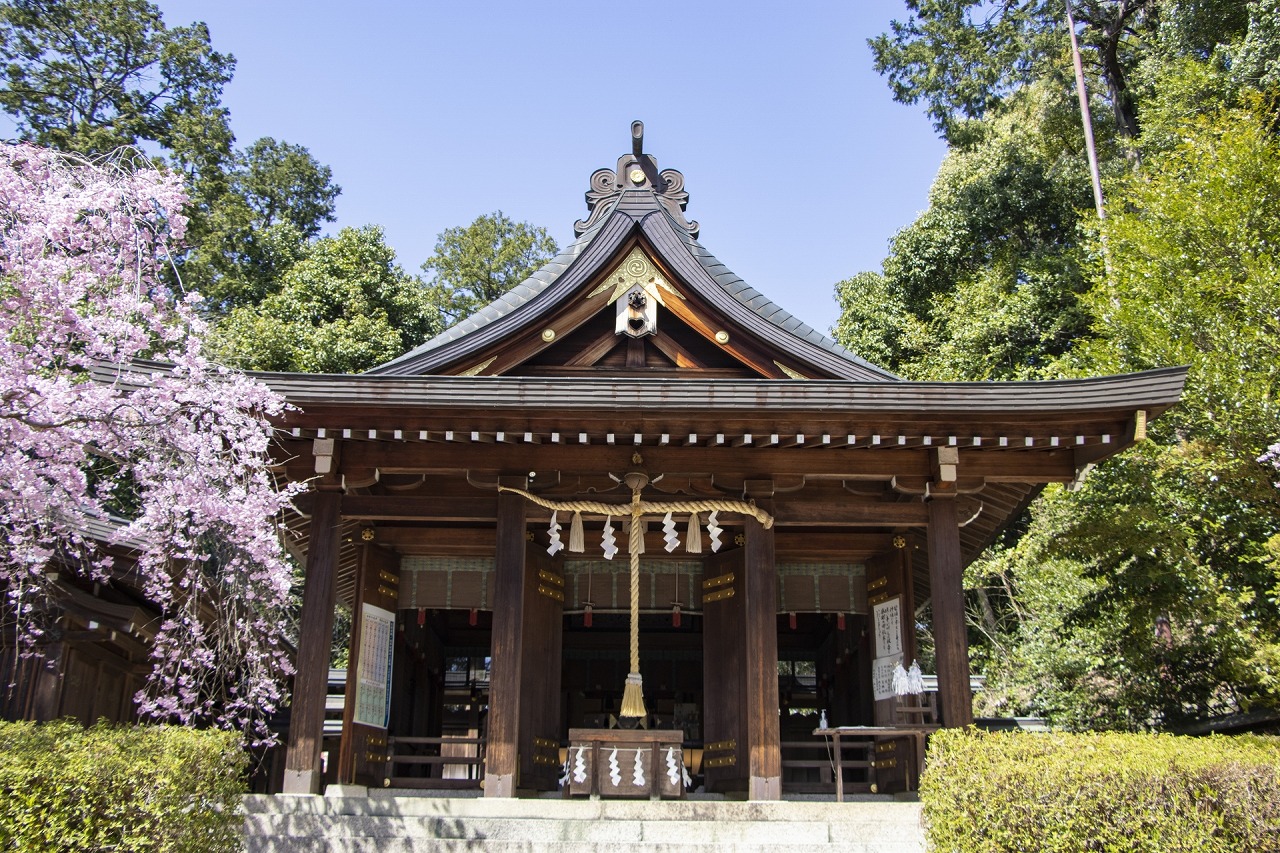 飛鳥坐神社 拝殿