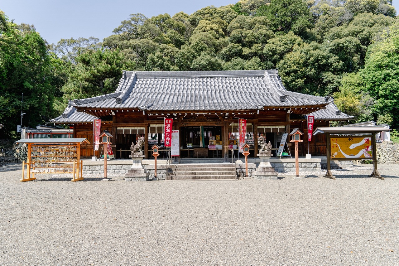 宝来山神社 拝殿