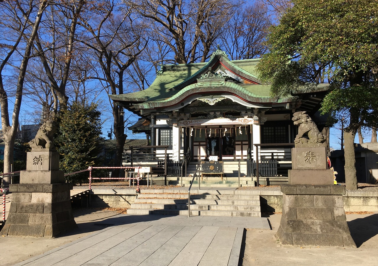 亀有香取神社 拝殿