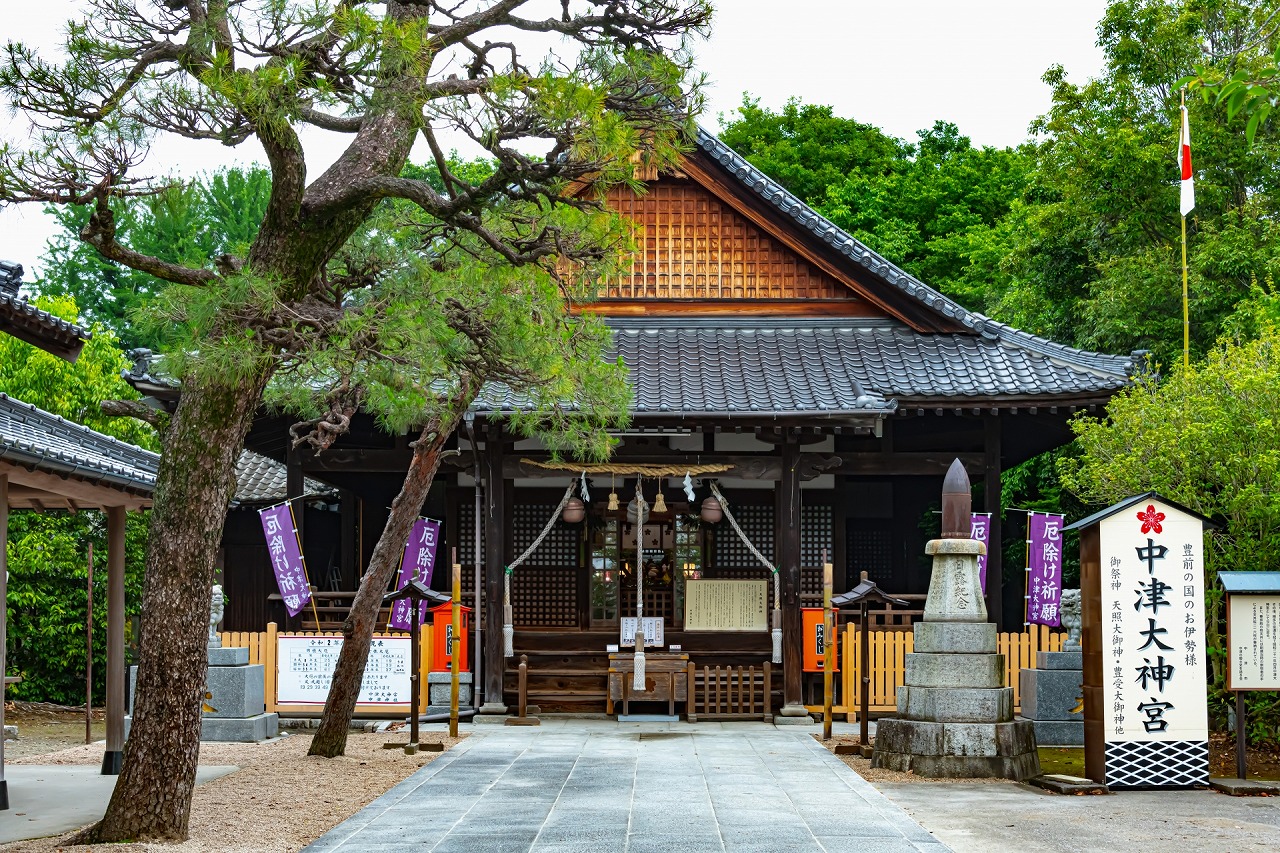 中津大神宮 拝殿
