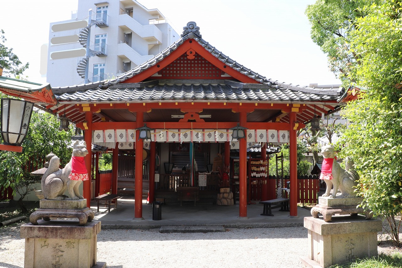 源九郎稲荷神社 拝殿