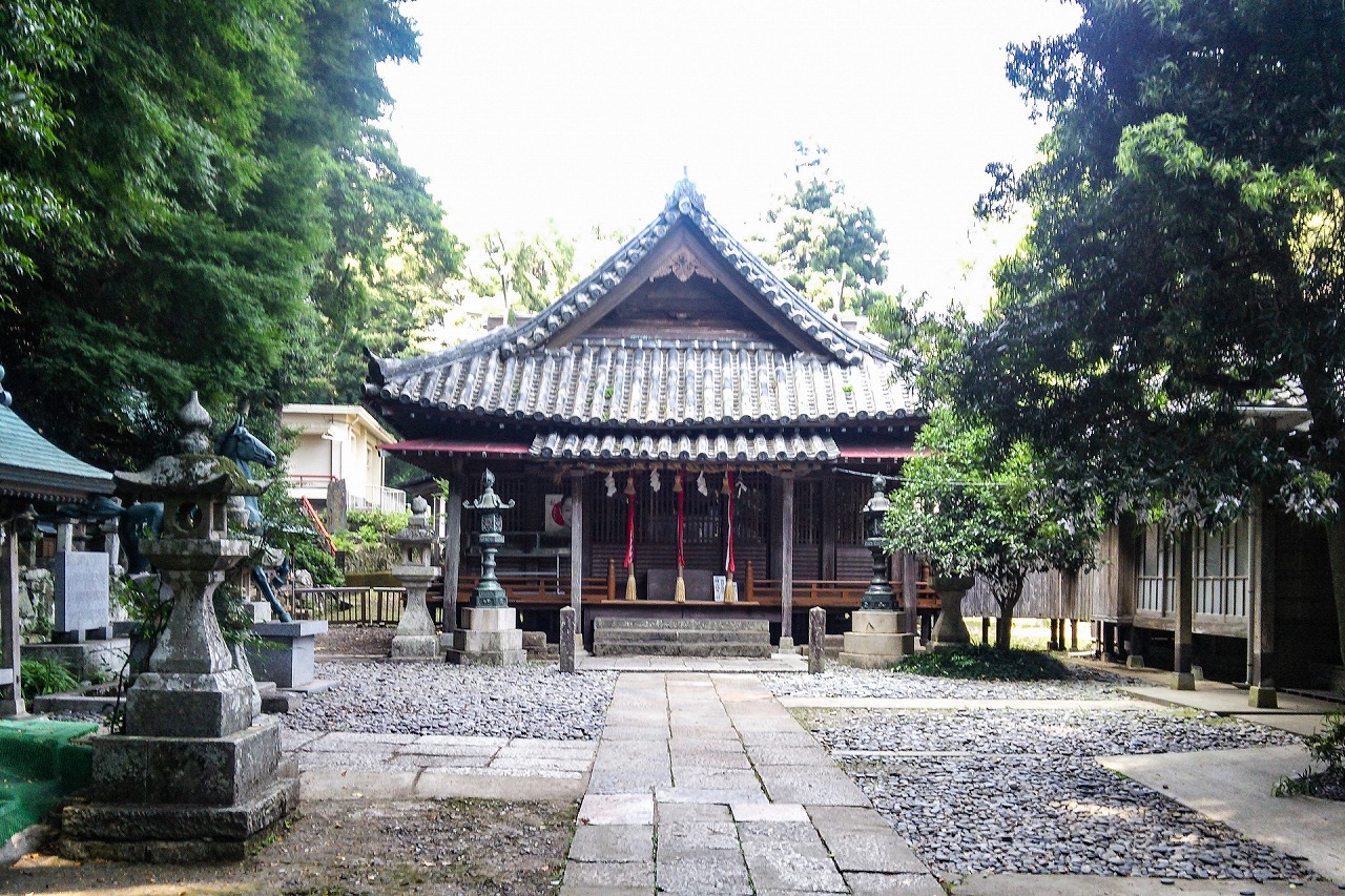 厳原八幡宮神社 拝殿