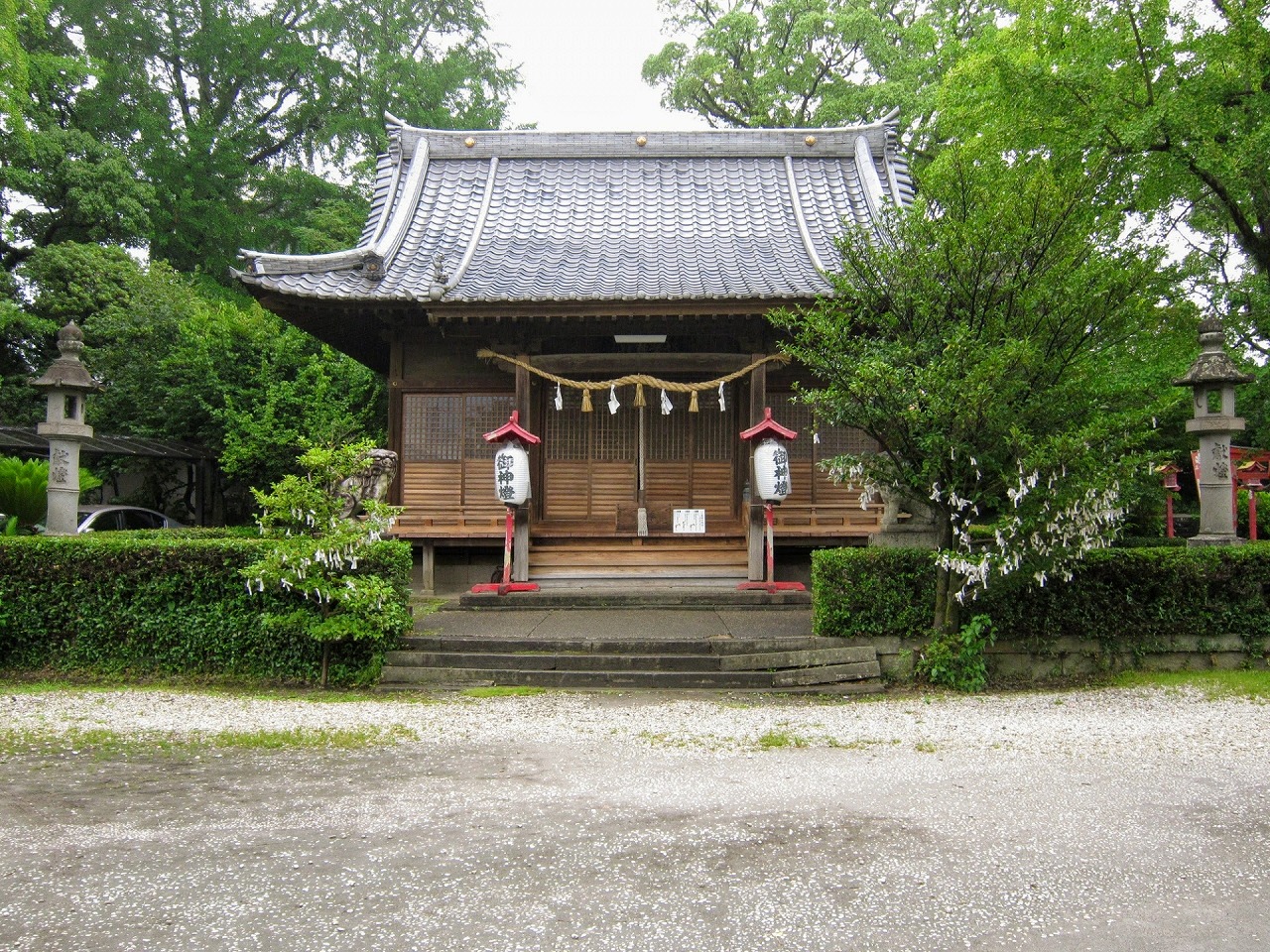松栄神社 拝殿