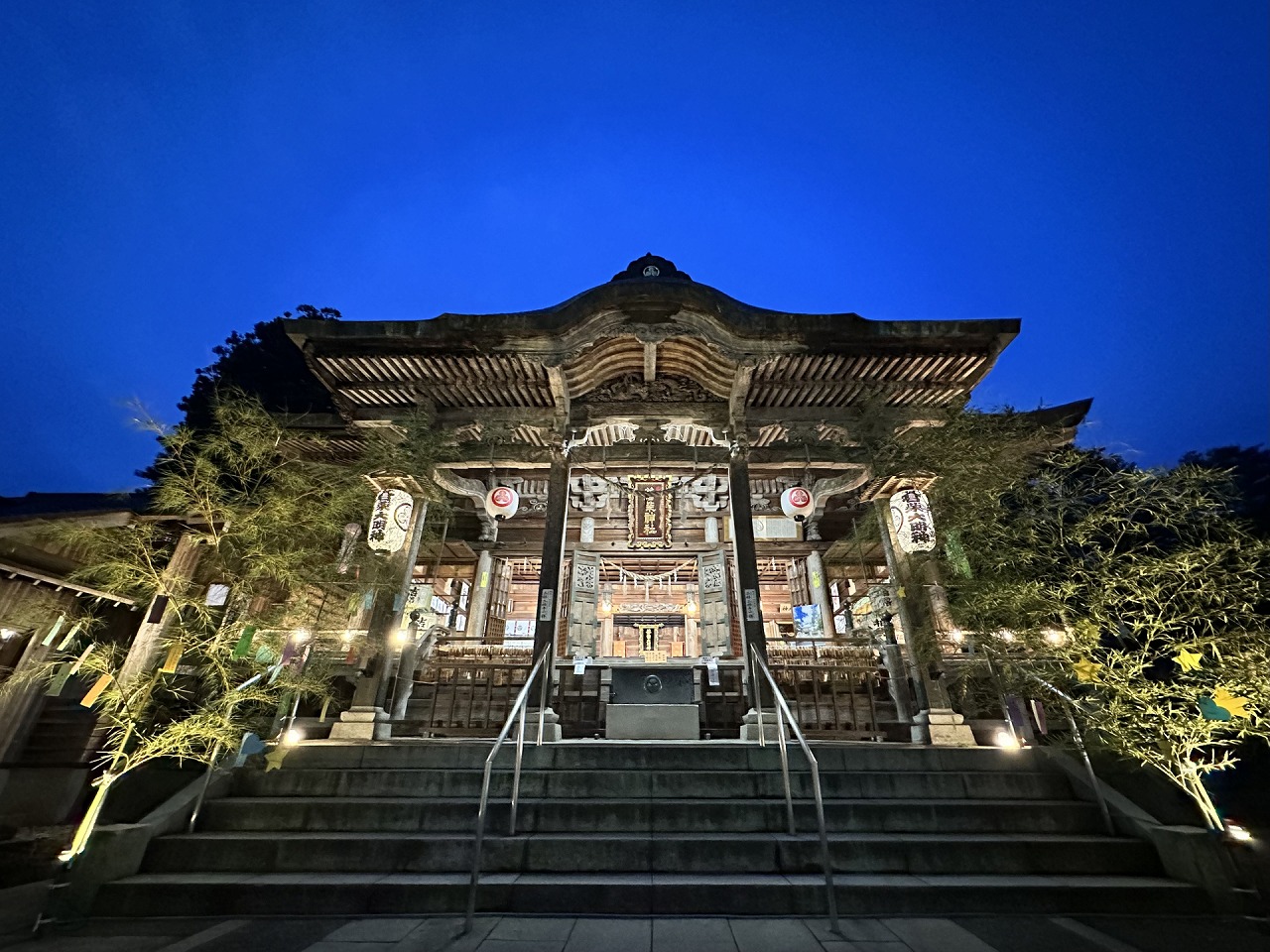 蒼柴神社 拝殿