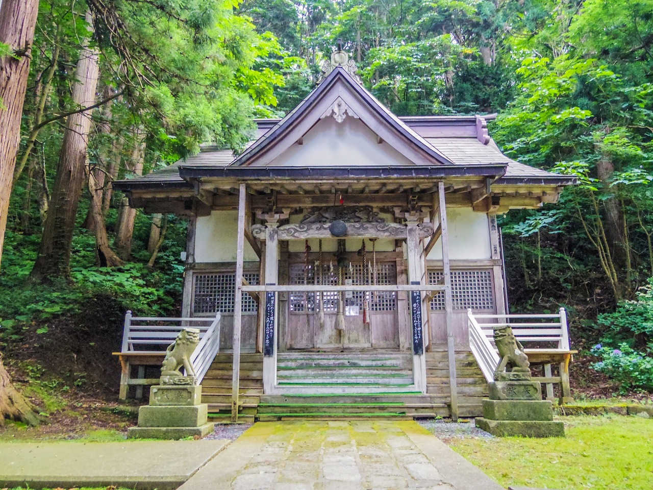 浅虫八幡宮 拝殿